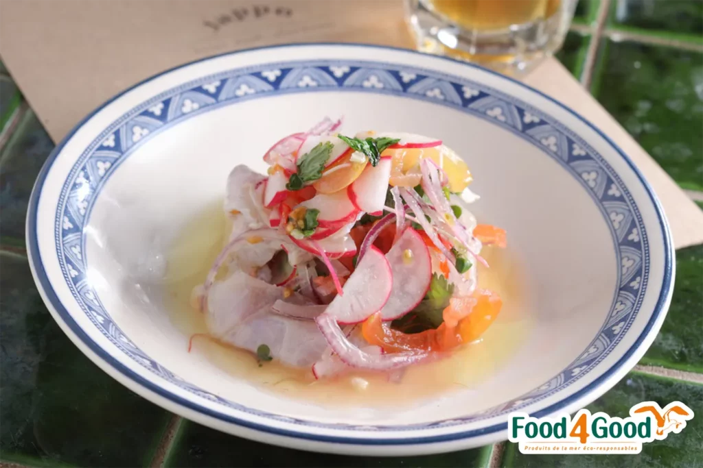 Recette Food4Good - Ceviche de poisson