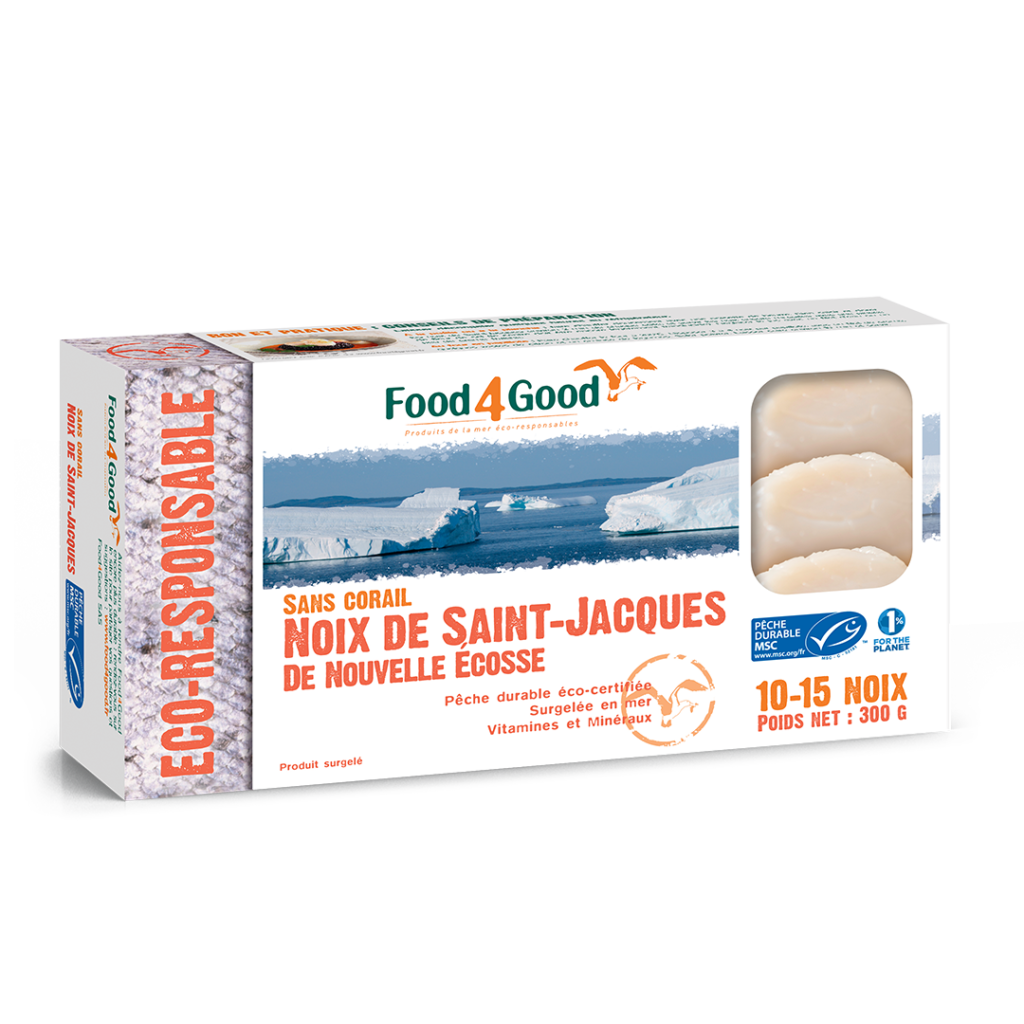 Noix de Saint-Jacques De Nouvelle Écosse MSC - Food4Good