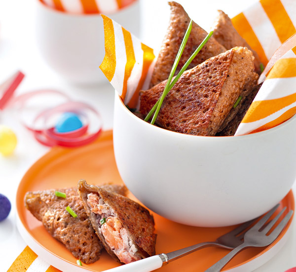 Recette Food4Good - Samoussas au saumon BIO