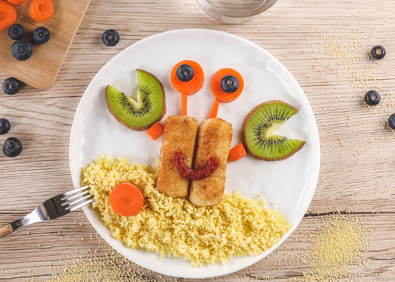 Recette Food4Good - Petit crabe en panés de cabillaud